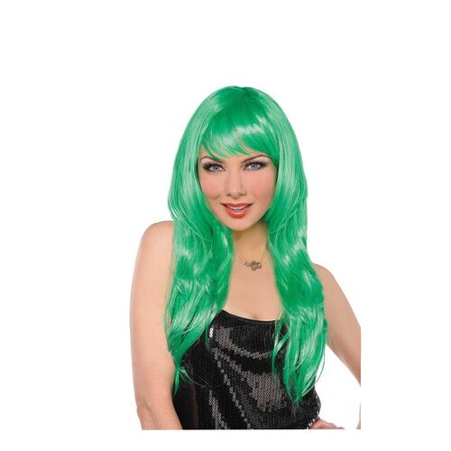 Glamorous Wig Green