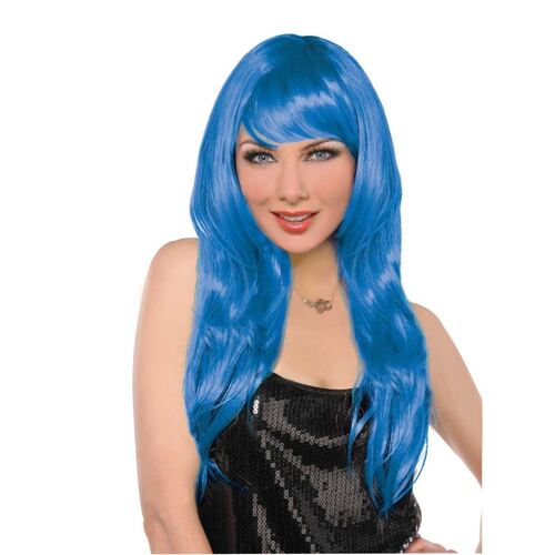 Glamorous Wig - Blue