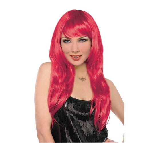 Glamorous Wig - Red