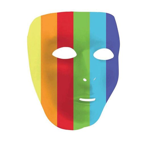 Full Face Mask Rainbow