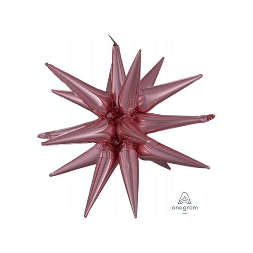 SuperShape Multi-Balloon Large Magic Star Rose Gold Foil Balloon