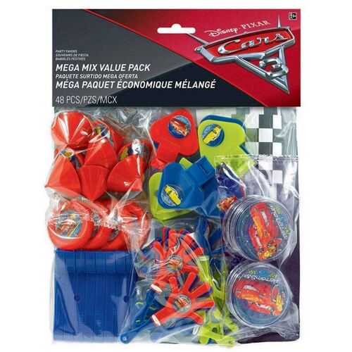 Cars 3 Mega Mix Value Pack Favors