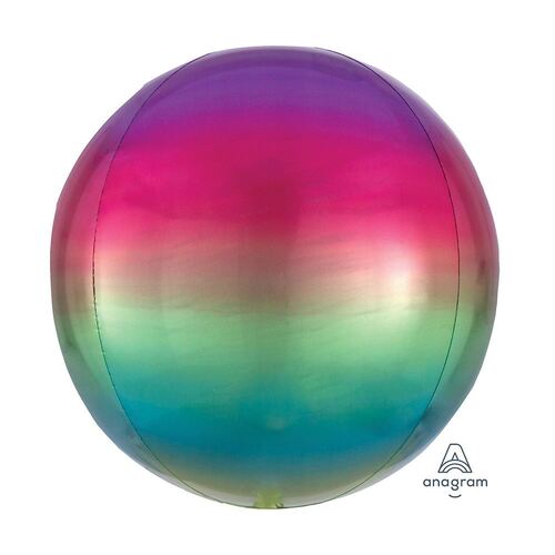 Orbz XL Ombre Rainbow Foil Balloon