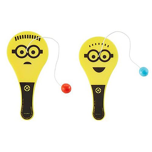 Despicable Me Minion Made Paddle Ball Favors 11cm 12 Pack