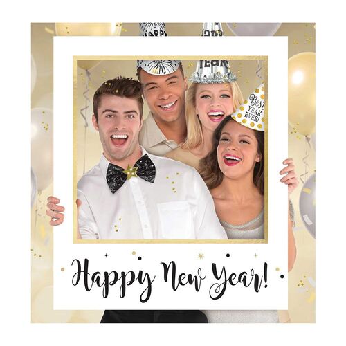Happy New Year Giant Photo Prop Picture Frame