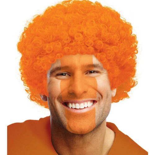 Curly Wig - Orange