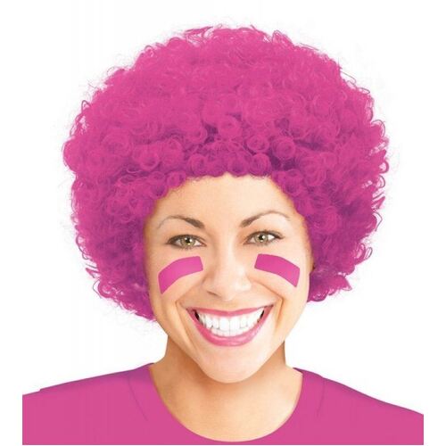 Curly Wig - Pink