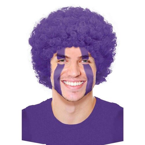 Curly Wig - Purple