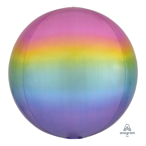 Orbz XL Pastel Ombre Foil Balloon