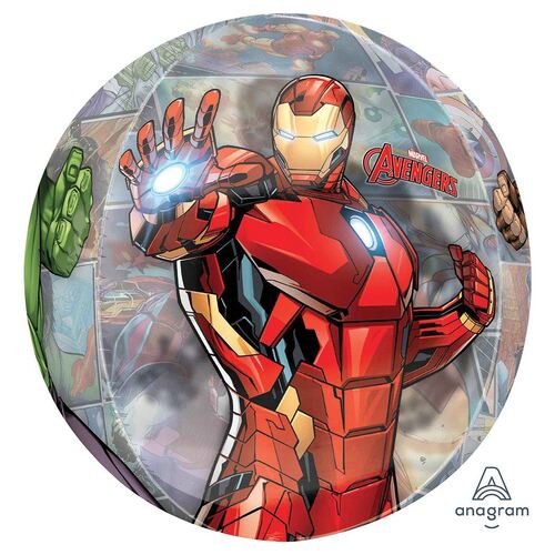Orbz XL Avengers Marvel Powers Unite Clear