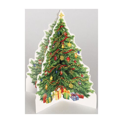 Starry Christmas Tree Deluxe 3D Centerpiece 35.5cm H