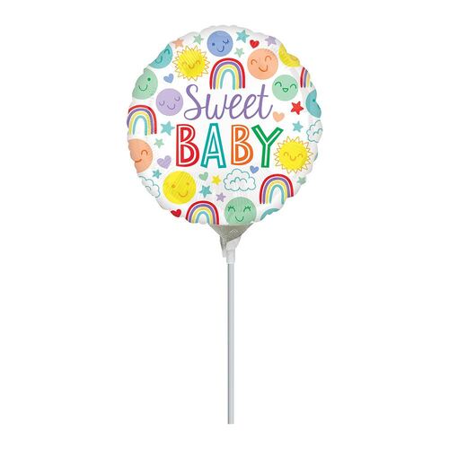 22cm Sweet Baby Icons Foil Balloon