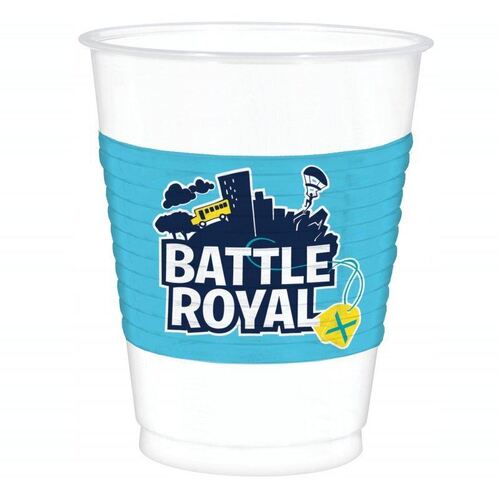 Battle Royal Plastic Cups 473ml 8 Pack