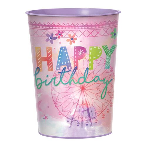 Girl-Chella Birthday Favor Cup Plastic 473ml