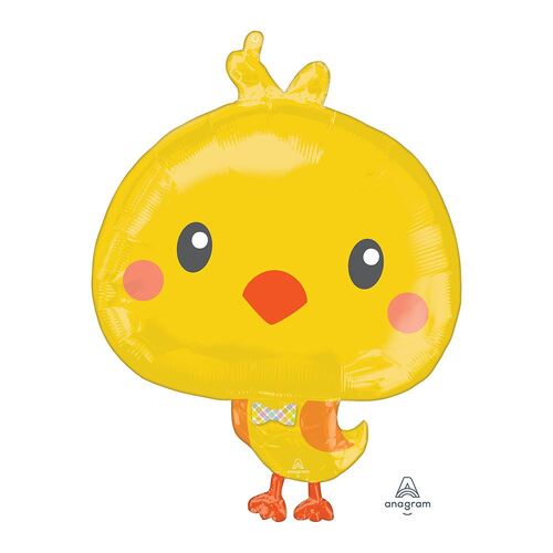 SuperShape XL Easter Chicky Foil Balloon