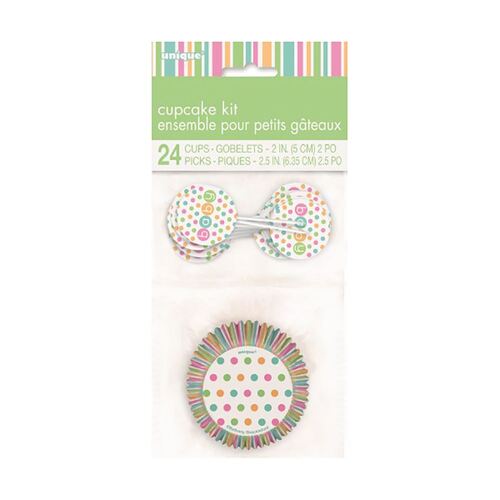 Pastel Baby Showercupcake Kit