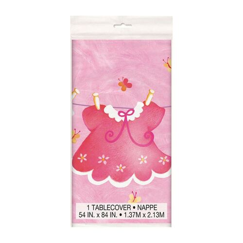 Pink Clothesline Tablecover