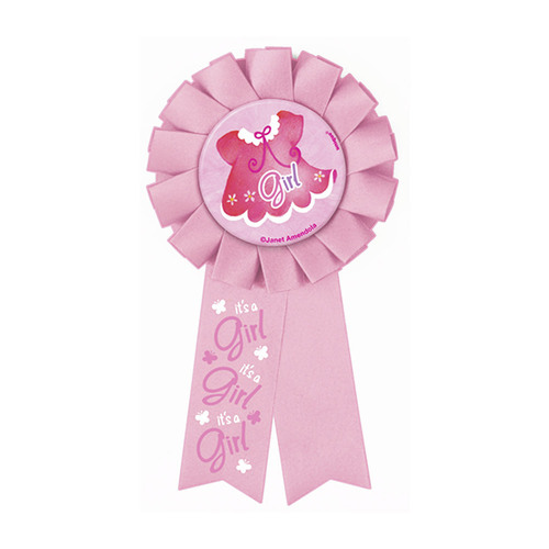 Pink Clothesline Award Ribbon