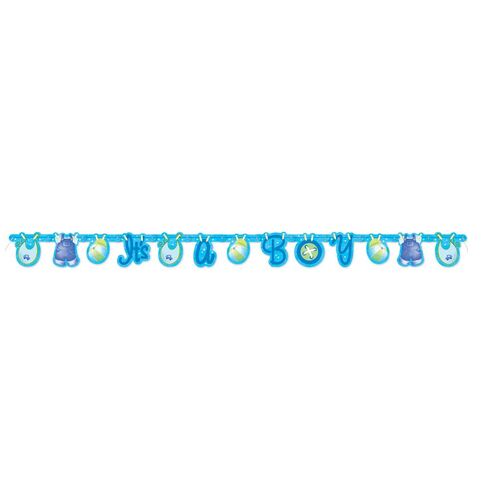 Blue Clothes Line Jointed Banner