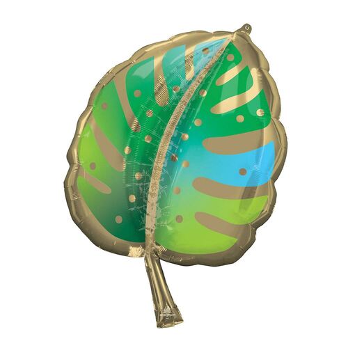SuperShape XL Palm Frond Leaf Foil Balloons