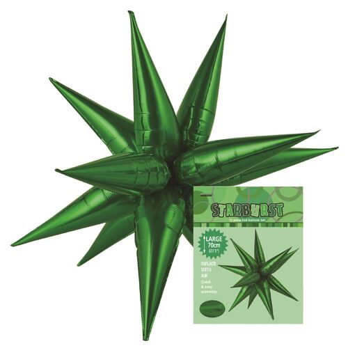 Glitz Starburst Green 70cm 