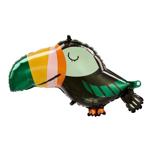 Standard Shape Get Wild Toucan Foil Balloon