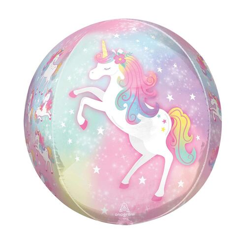 Orbz XL Enchanted Unicorn Foil Balloon
