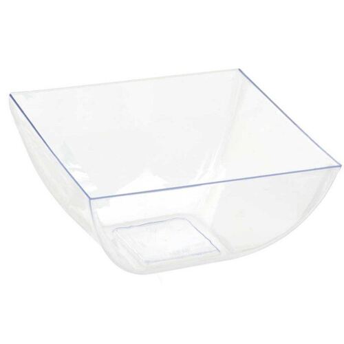 Catering Bowls Clear Plastic 16oz/ 473ml 10 Pack