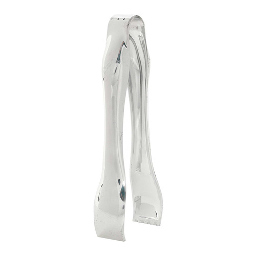 Plastic Candy Tongs Silver