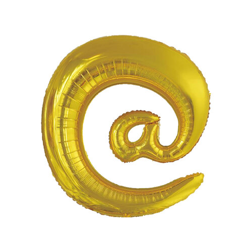Gold @ Letter Foil Balloon 86cm 