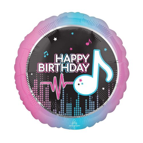 45cm Standard HX Internet Famous Happy Birthday Foil Balloon