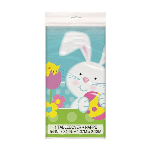 Spring Easter Bunny Tablecover
