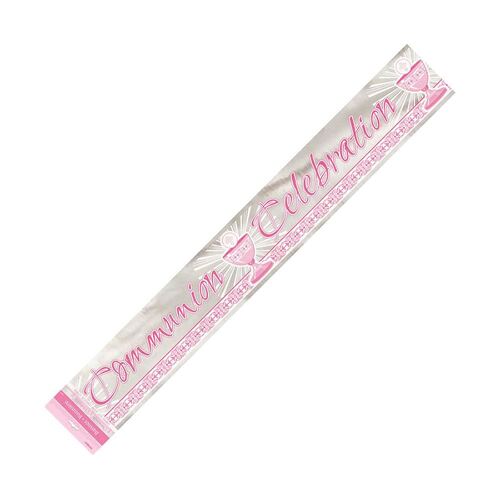 Rad Cross Pink cm Foil Banner12ft