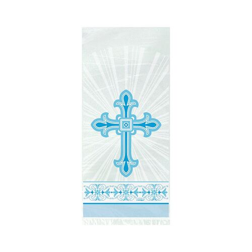 Rad Cross Blue Cello Bags 20 Pack