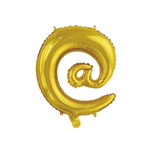Gold @ Letter Foil Balloon 35cm