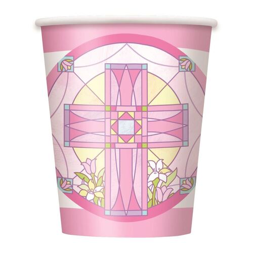 Sacred Cross Paper Cups 8 Pack 270ml