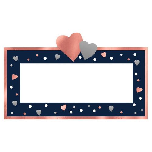 Navy Bride Place Cards 25 Pack