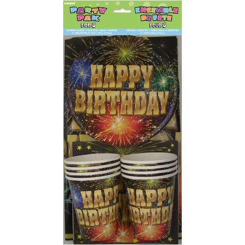 Birthday Burst Party 8 Pack