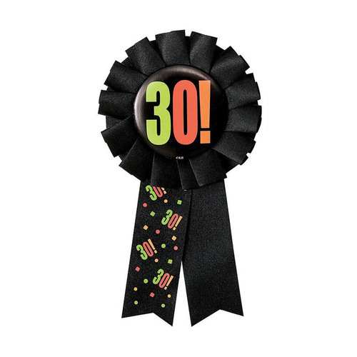 Birthday Cheer Award Ribbon - 30