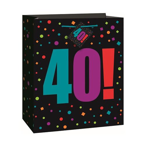Birthday Cheer Gift Bag Large 40