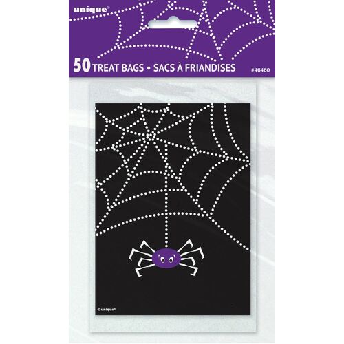 Spider Web TrickOrTreat Bags 50 Pack