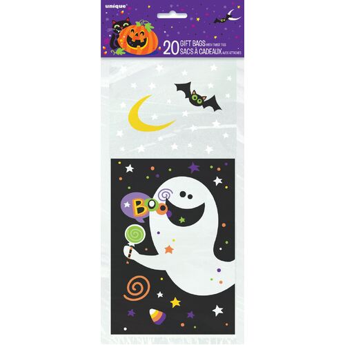 Happy Halloween Cello Bags 20 Pack