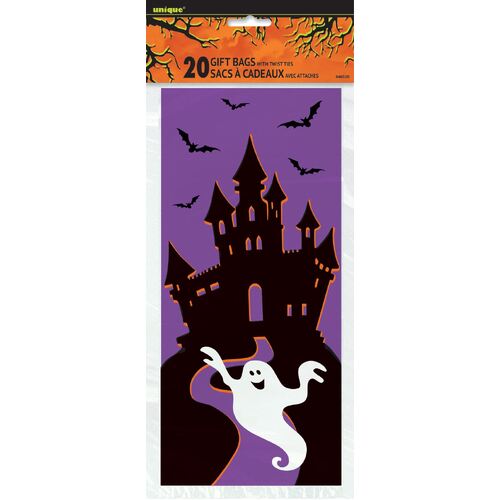 Haunted House Cello Bags 20 Pack