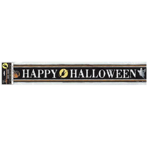Ghostly Halloween Foil Banner