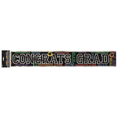 Grad Party Foil Banner 12ft