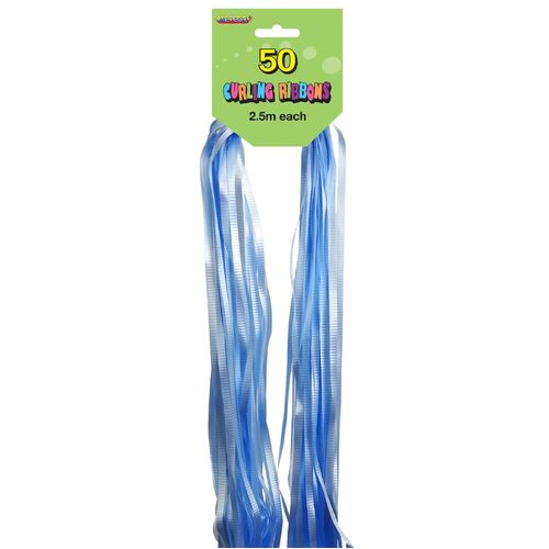 Pre-Cut Ribbon Powder Blue 50 Pack