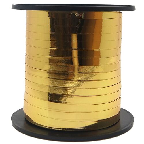 Curling Ribbon - Metal Gold 228.6m