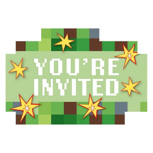 Tnt Part  Invitations You'Re Invited 8 Pack