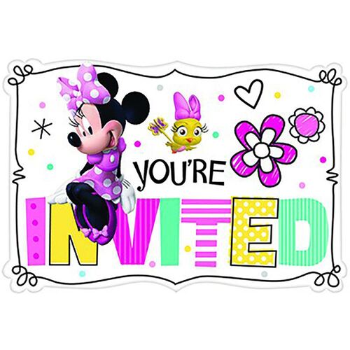 Minnie Mouse Happy Helpers Invitations
