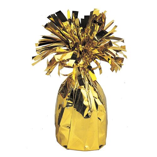 Jumbo Foil Balloon Weight - Gold